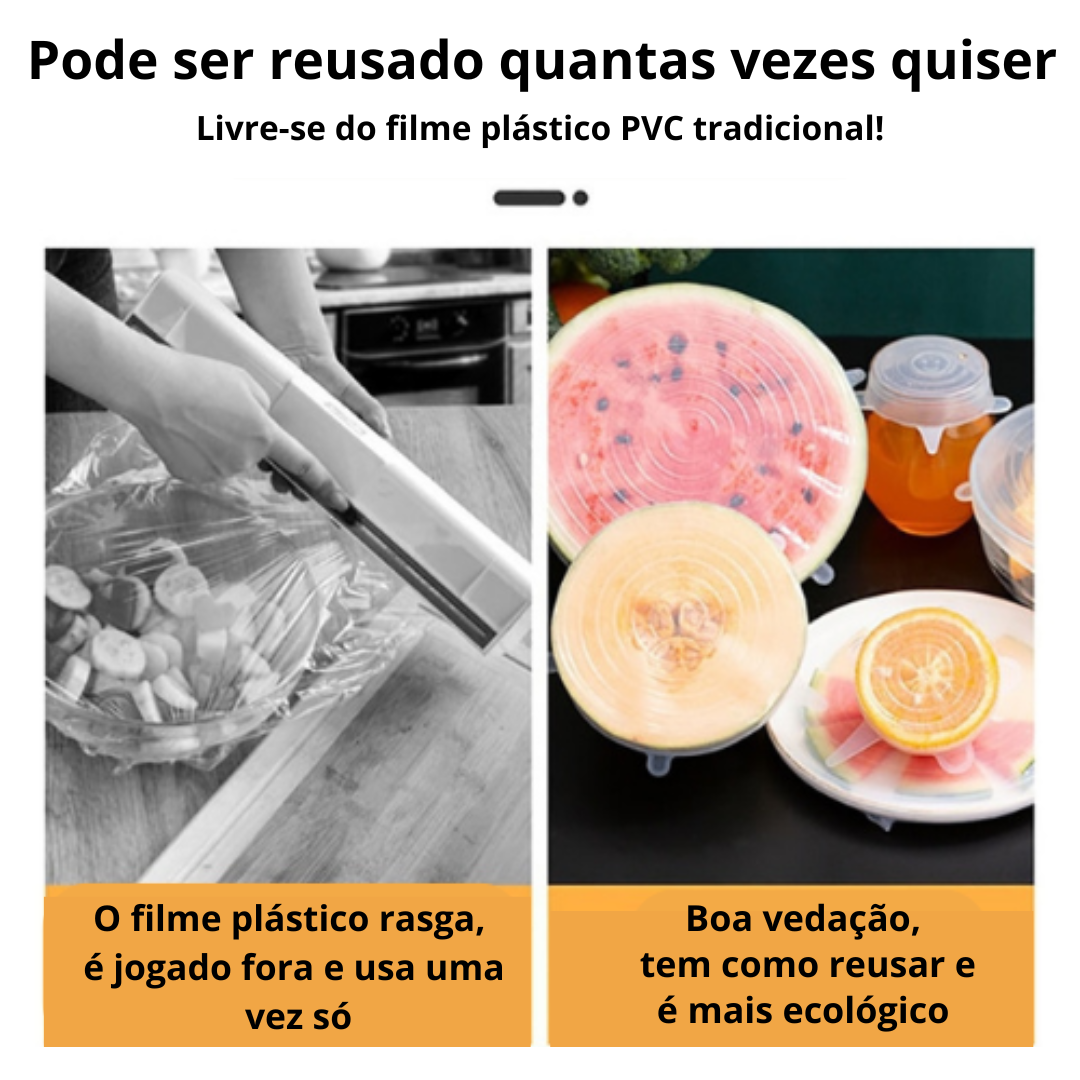 Tampas de Silicone para tigelas potes e vasilhas preservação de alimentos mantendo fresco na geladeira microondas tampas reutilizáveis plástico envoltório acessórios de cozinha