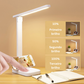 Luminária LED de mesa recarregável USB com vários tipos de luminosidade por Toque. Luz de Leitura, Luz noturna, Escritório, Dormitório